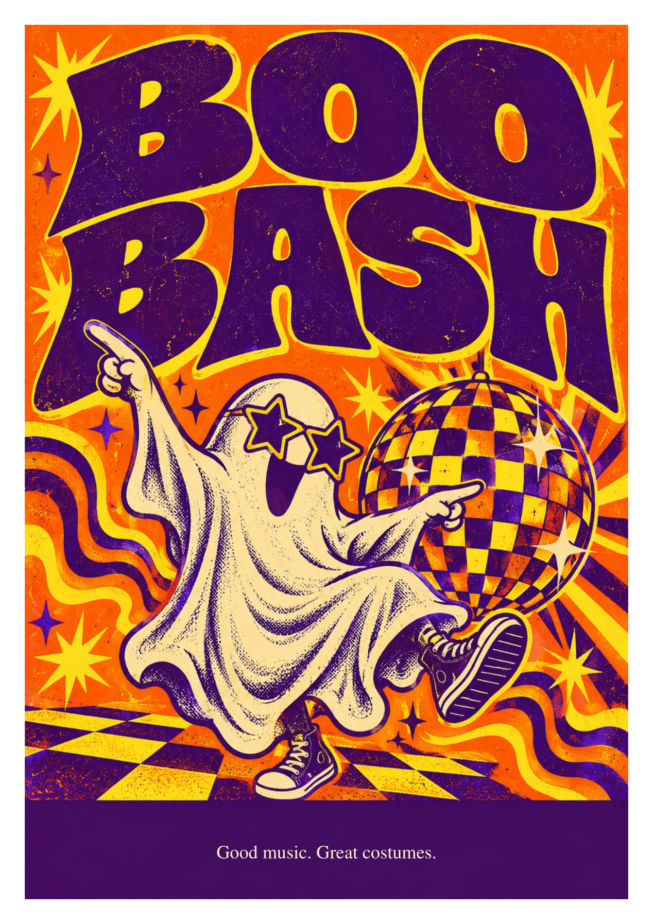 Boo Bash 댄스 포스터