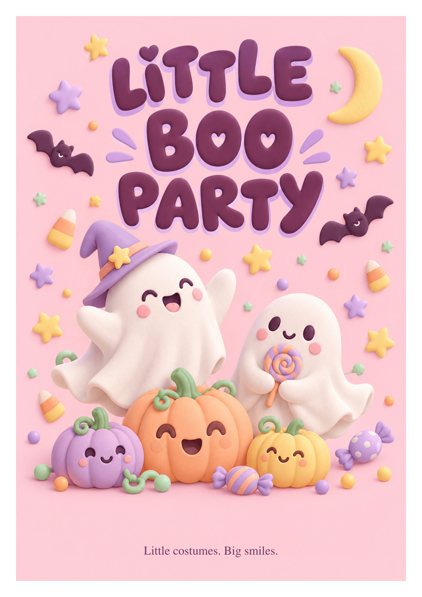 Little Boo Party 파티 포스터