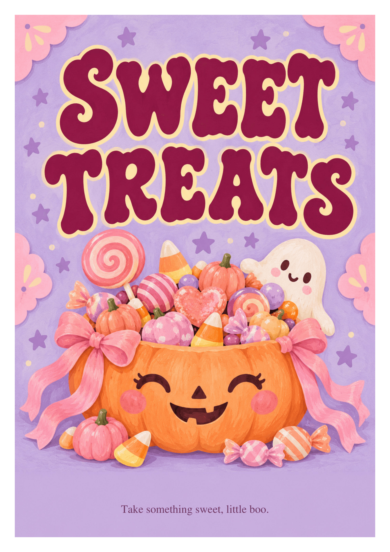 Sweet Treats 사탕 안내판