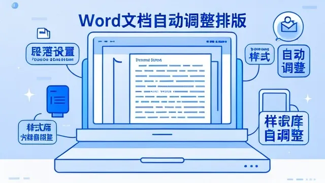 Word文档如何自动调整排版？