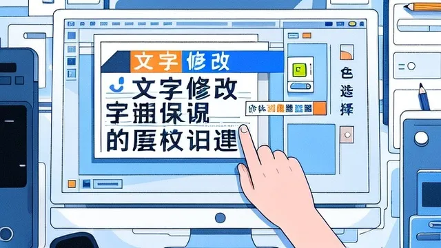 怎么修改图片中的文字？