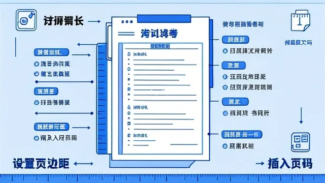 Word试卷如何排版？