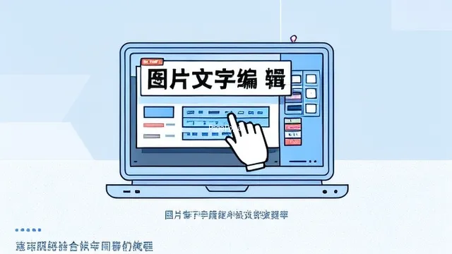 图片中的文字怎么编辑？