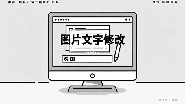 图片里面的文字怎么修改？