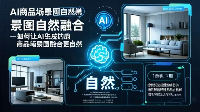 Ai商品场景图融合怎么做才自然？