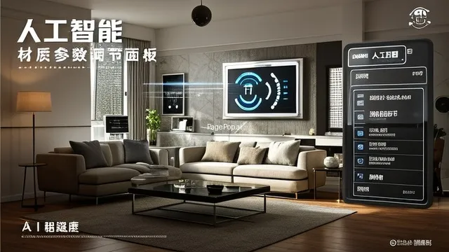 Ai家装渲染图怎么控制材质质感？