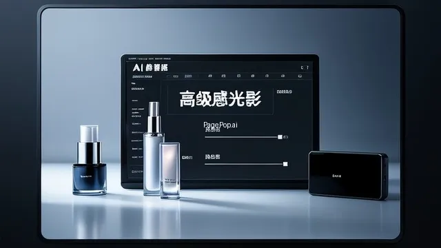 Ai给产品加高级感光影怎么调参数?