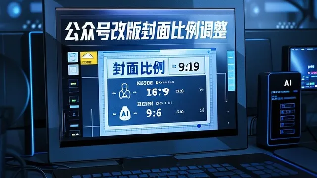 公众号改版后封面比例ai怎么切？