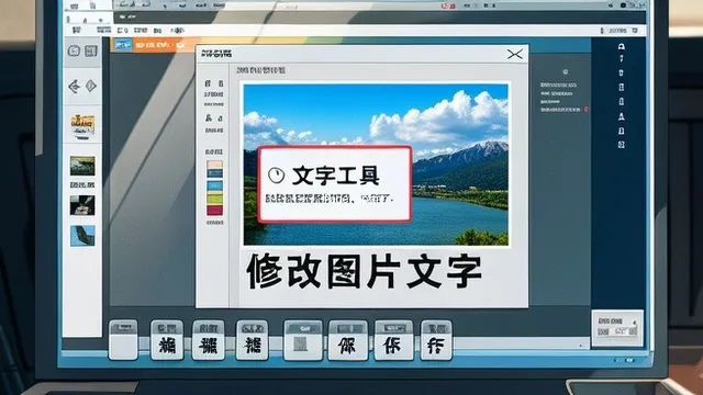 图片怎么修改上面的文字？