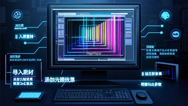 怎么用ai做带有光栅效果的动态图片？