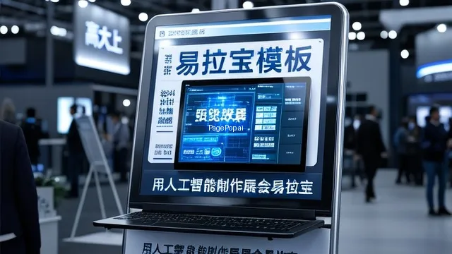 怎么用ai做高大上的展会易拉宝？