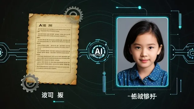 怎么用ai处理有网纹的扫描版旧照片？