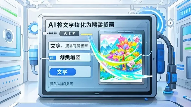 怎么用ai把文字变成精美插画？