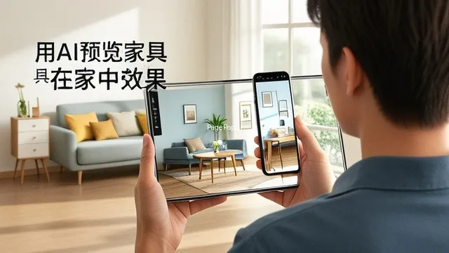 淘宝买的家具怎么用ai放进家里看效果?