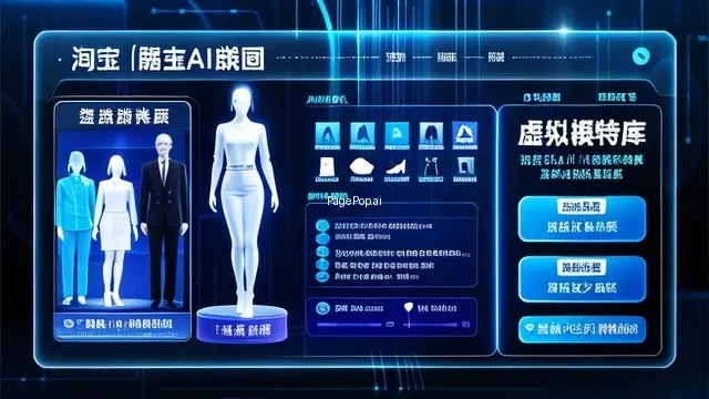 淘宝店怎么用ai建立自己的虚拟模特库？