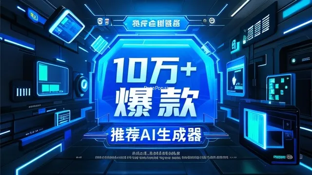10万+爆款公众号封面ai生成器推荐？