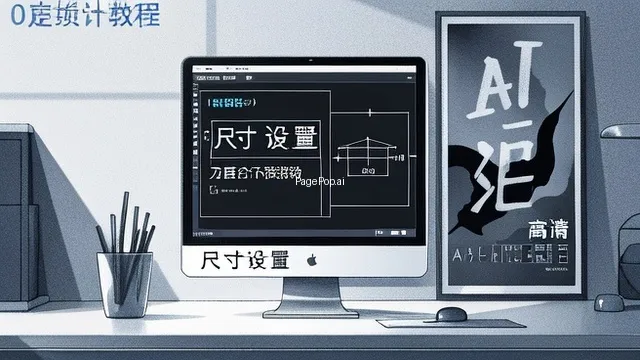 Ai海报设计尺寸怎么设置高清？