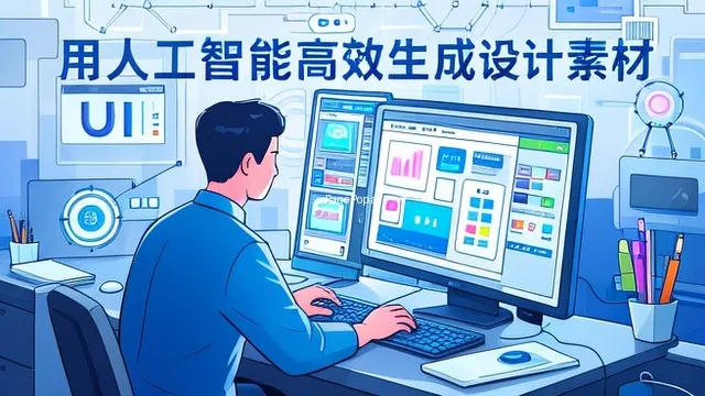 Ui设计师怎么用ai生成素材？