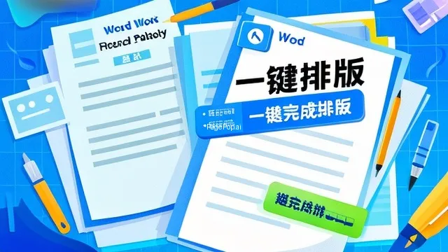 Word文档如何一键排版？