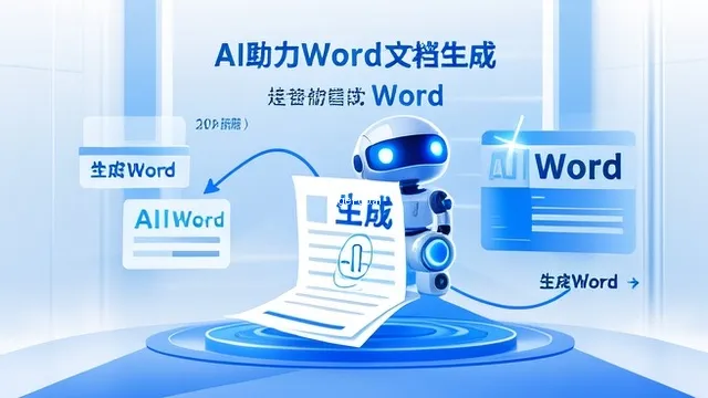 什么ai可以生成word？