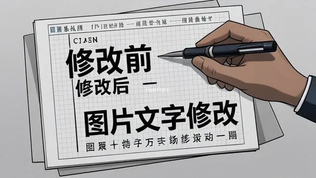 图片上文字怎么修改文字？