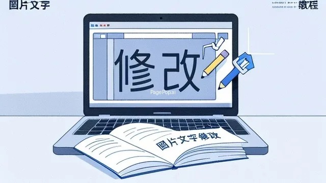 图片文字如何修改？