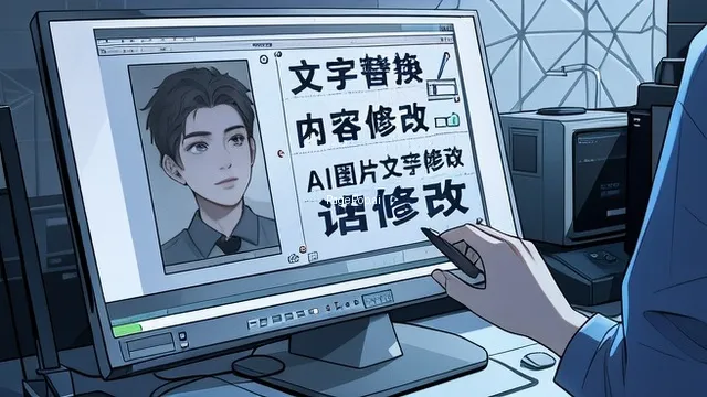 如何修改ai图片中的文字？