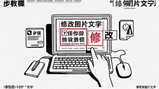 如何修改图片中的文字？