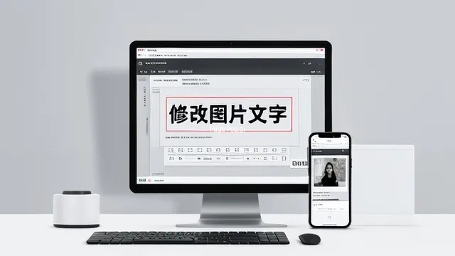 如何修改图片文字？