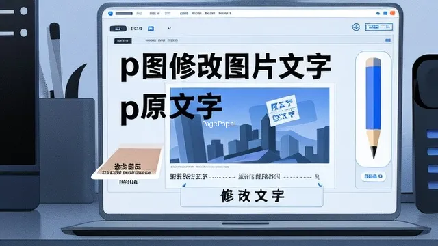 怎么p图修改图片文字？