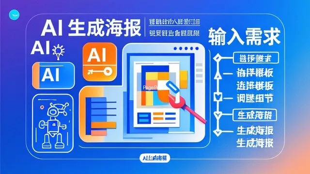 怎么用ai生成海报图片？